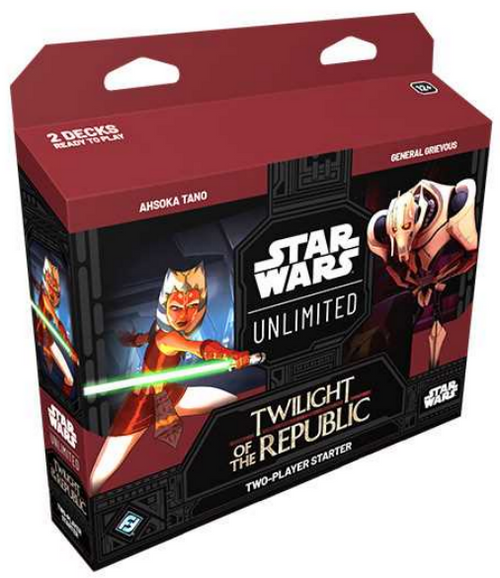 Star Wars Unlimited Twilight of the Republic Two-Player Starter