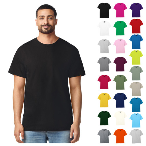 Gildan Light Cotton T-Shirt | Black