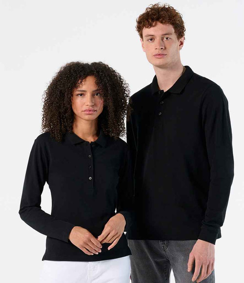 SOL'S Winter II Long Sleeve Cotton Piqué Polo Shirt