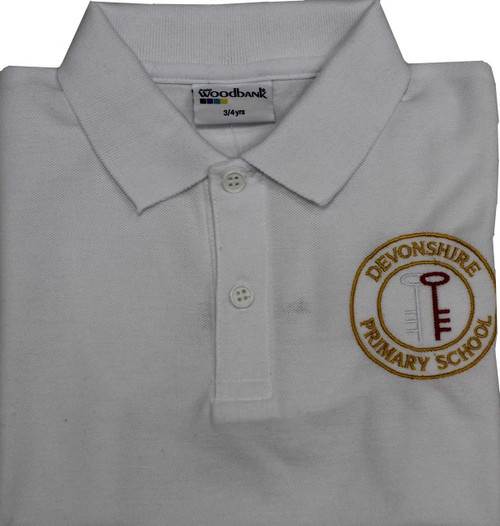 Devonshire White Polo Shirt