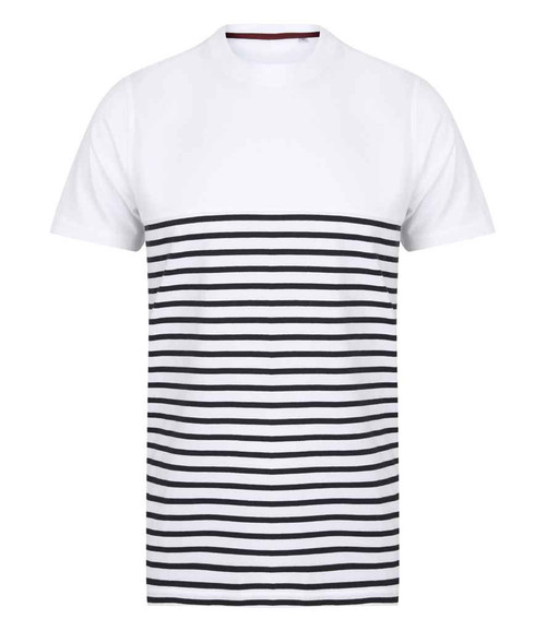 Front Row Unisex Breton Striped T-Shirt