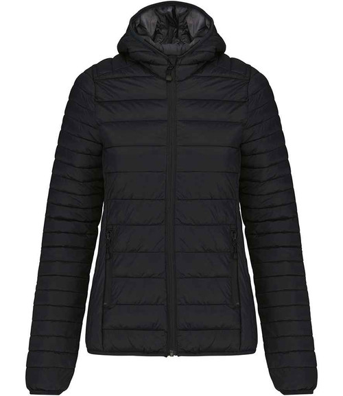 Kariban Ladies Lightweight Hooded Padded Jacket