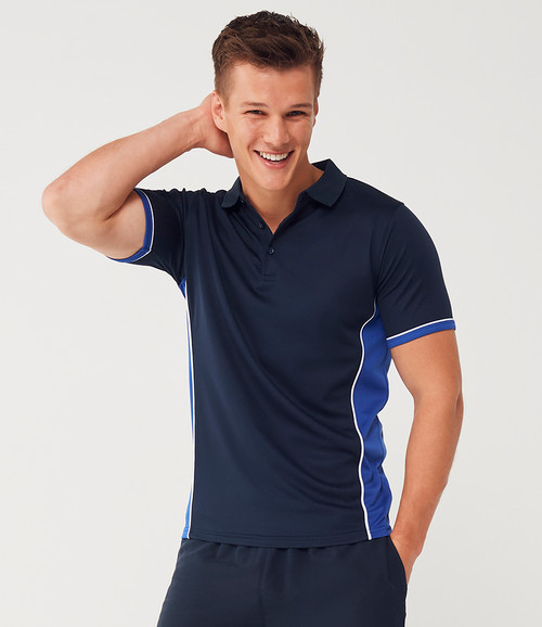 Finden + Hales Contrast Panel Polo Shirt