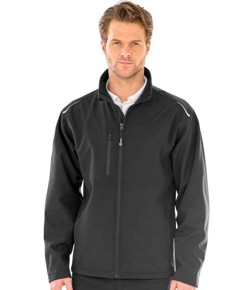 Result Recycled Three Layer Printable Soft Shell Jacket