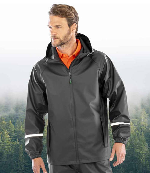 Result Recycled Prism PU Waterproof Jacket