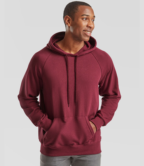 Fruit of the Loom Lightweight Hooded Sweatshirt