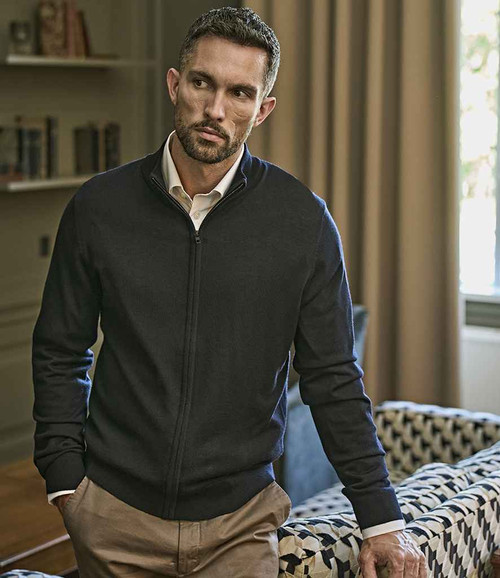 Tee Jays Knitted Full Zip Sweater