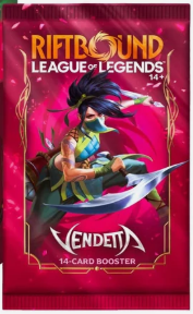 Riftbound League of Legends TCG Vendetta 1 Booster