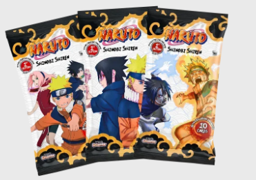 Naruto Mythos TCG Set 2 Shinobi Shiren Booster Pack (1st Edition)
