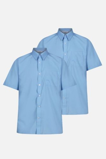 Blue Short Sleeve Shirts (2 Pack)