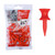 Masters Plastic Golf Tees, Red 32mm (Bag of 35)