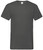 SS7 - Fruit of the Loom V Neck Value (Light Graphite) T-Shirt