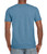 GD01 - Gildan SoftStyle (Heather Indigo) T-Shirt - Back