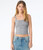 Bella Ladies Micro Rib Spaghetti Strap Tank Top