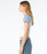 Bella Ladies Micro Rib Raglan Baby T-Shirt