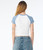 Bella Ladies Micro Rib Raglan Baby T-Shirt