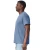 GD02 - Gildan Ultra Cotton (Stone Blue) T-Shirt - Side