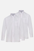 White Long Sleeve Shirts (2 Pack)