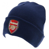 Arsenal Cuff Crest Beanie (Navy)