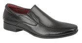 M501 Boys Black School Shoe