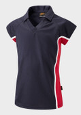 Glenthorne Girls PE Blouse Navy/Red