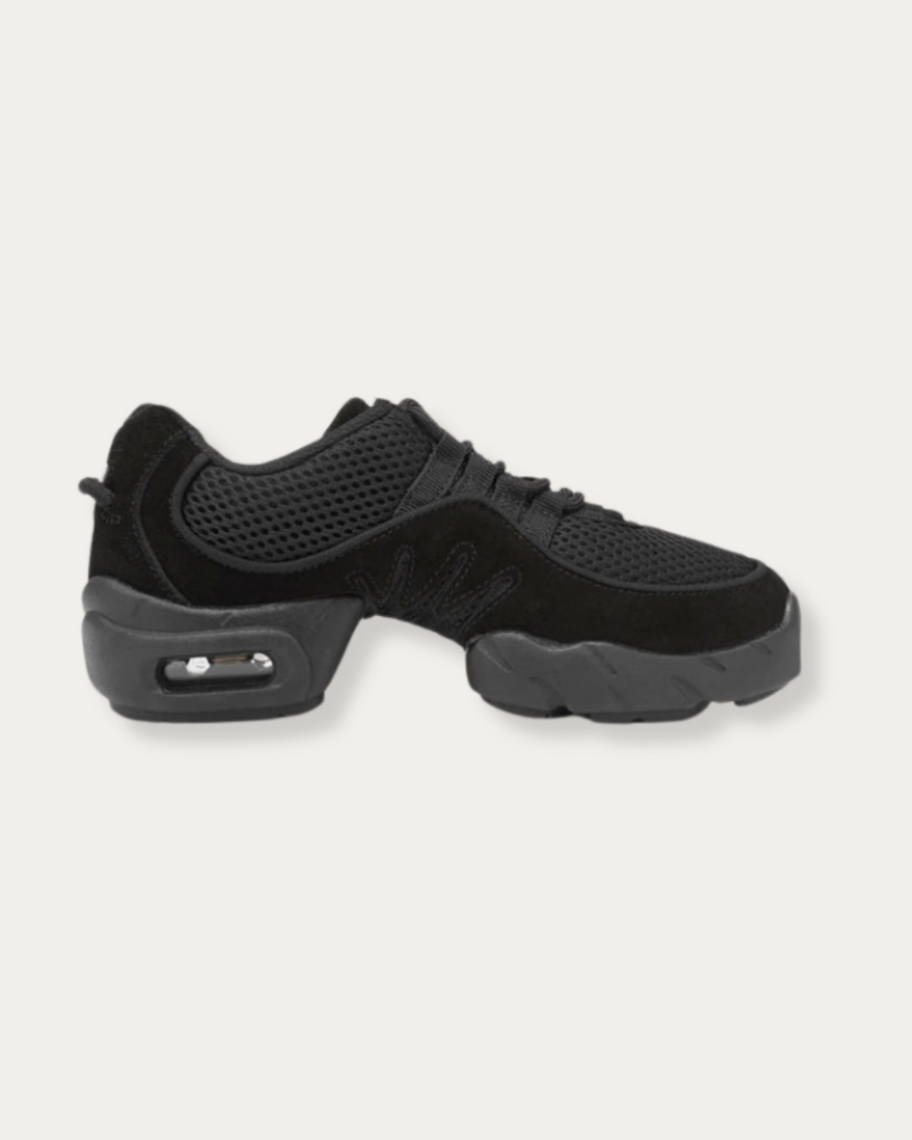 Bloch Adult Boost Mesh Jazz Sneaker - Black - Backstage Dancewear