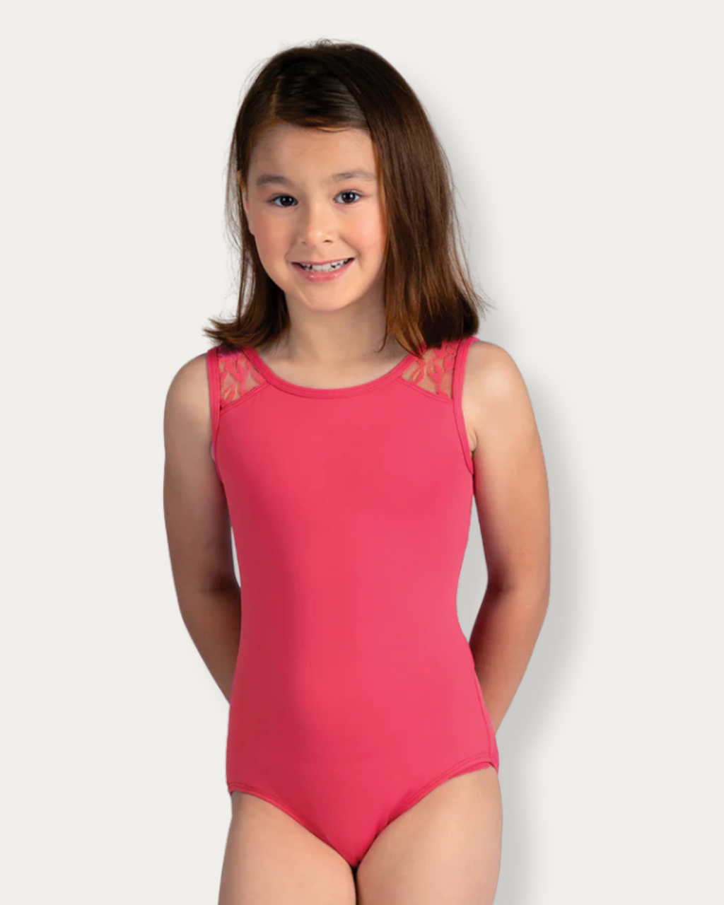 Clementine Lace Tank Leotard - Berry - Backstage Dancewear & Gifts