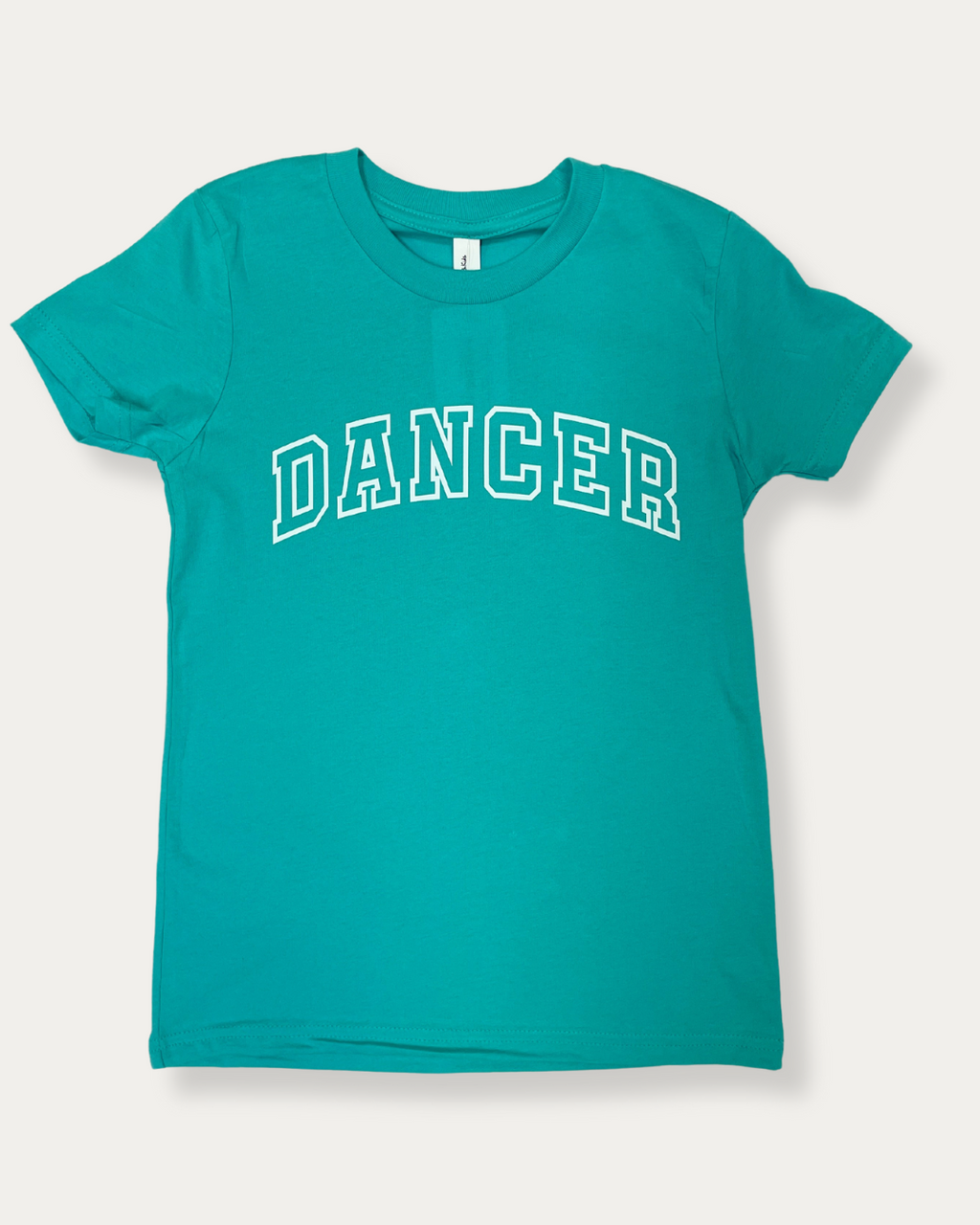 ENFOLD【PHOTO DANCER A T-SHIRT】 DANCER Tee - Teal - Youth - Backstage Dancewear & Gifts