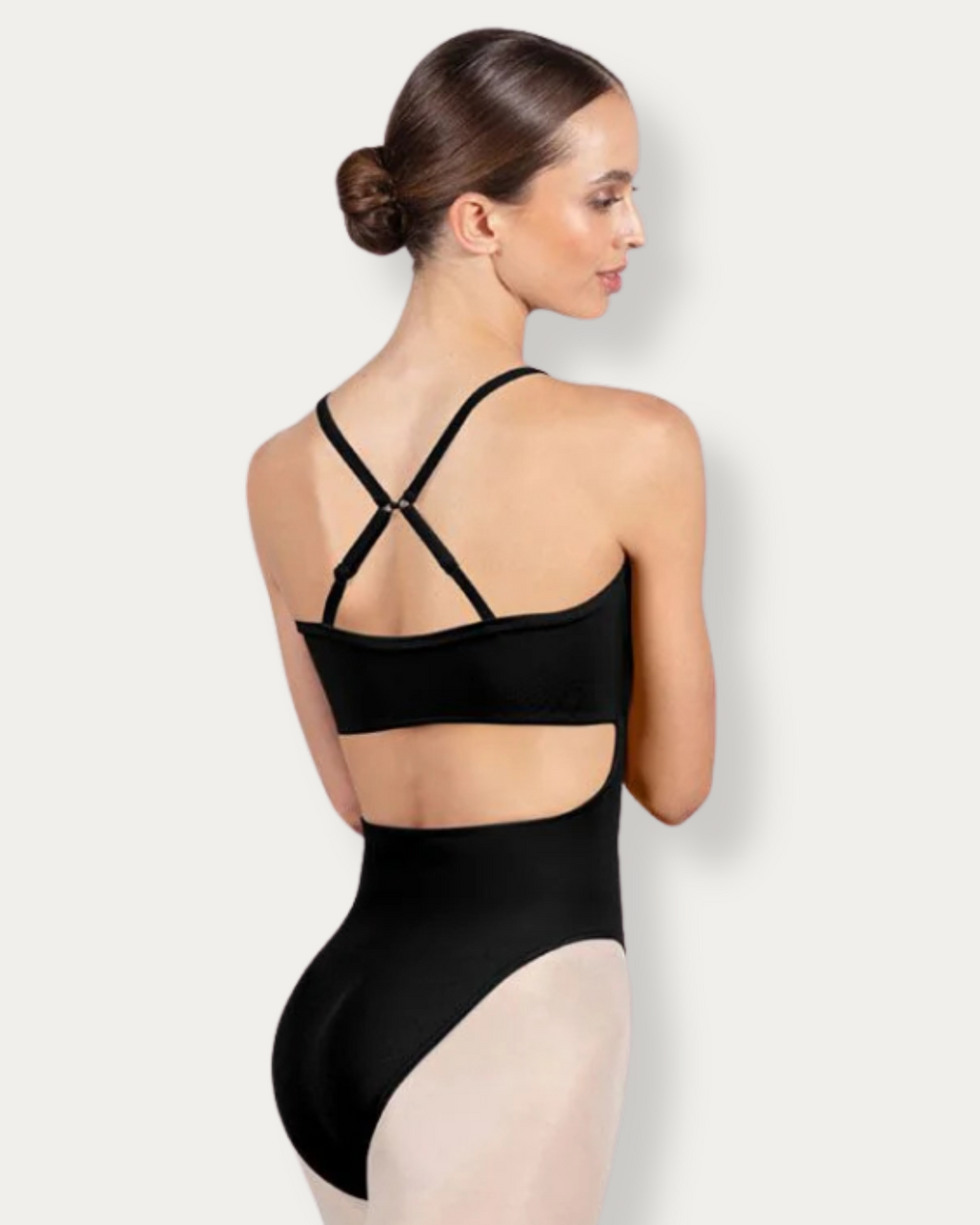 Bloch Pinch Front Camisole Adult Leotard - Black - Backstage