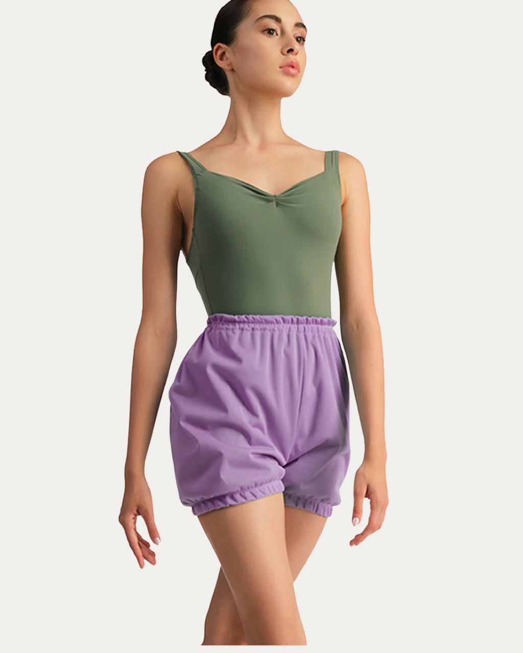 Nikolay BAE Heat Retention Warm Up Shorts - Orchid Mist