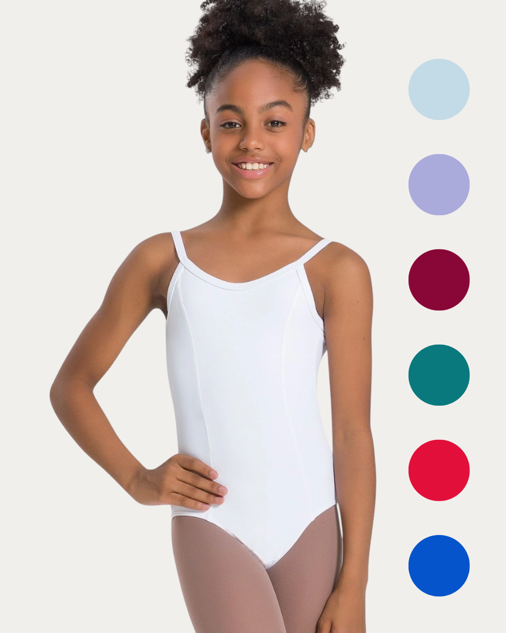Coomer Ballet Conservatory Princess Seam Youth Camisole Leotard