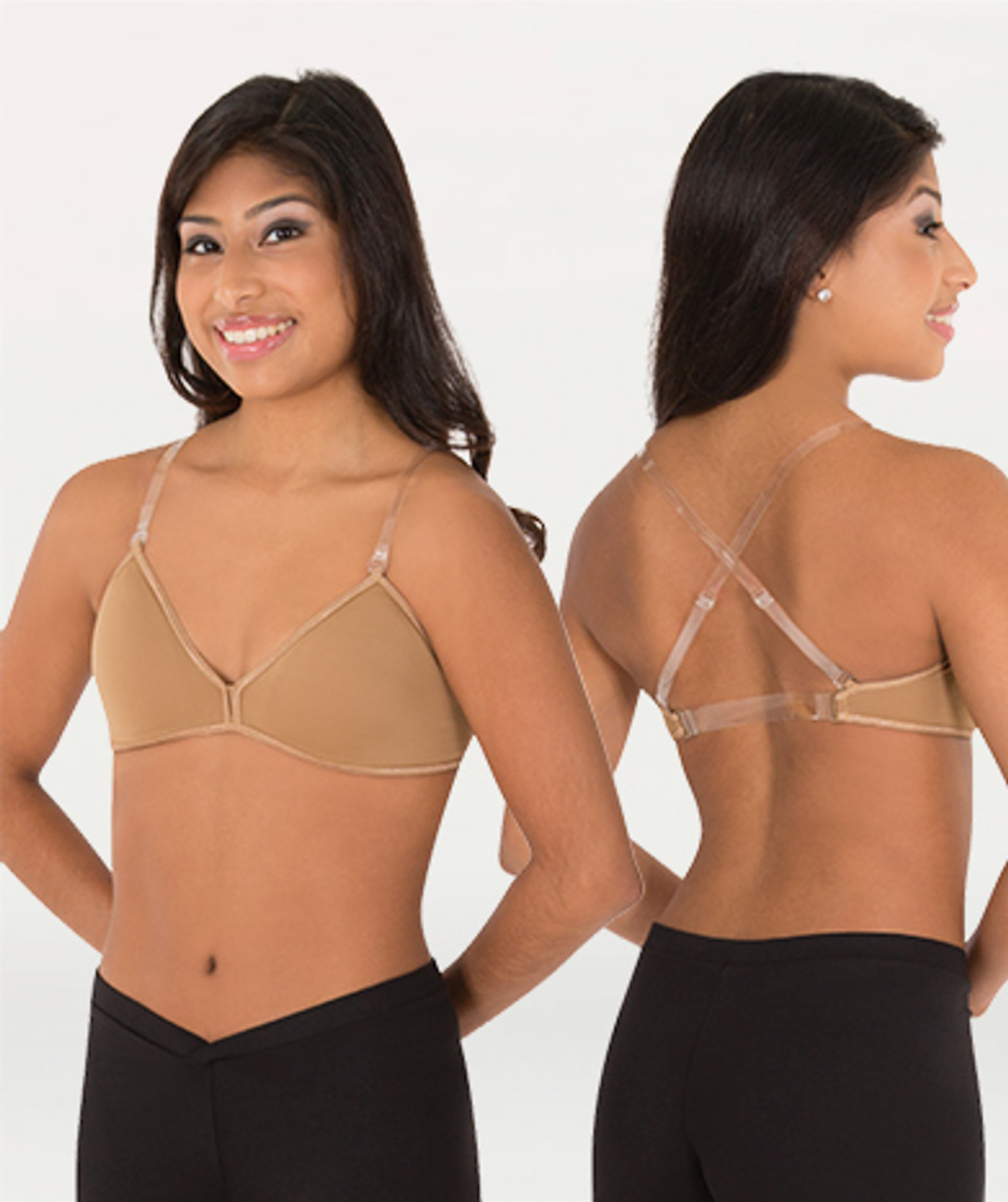 Body Wrappers Deep V Bra - The Dance Shop of Logan