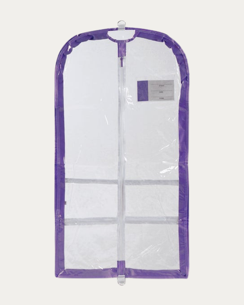 Clear Costume Garment Bag - Lavender
