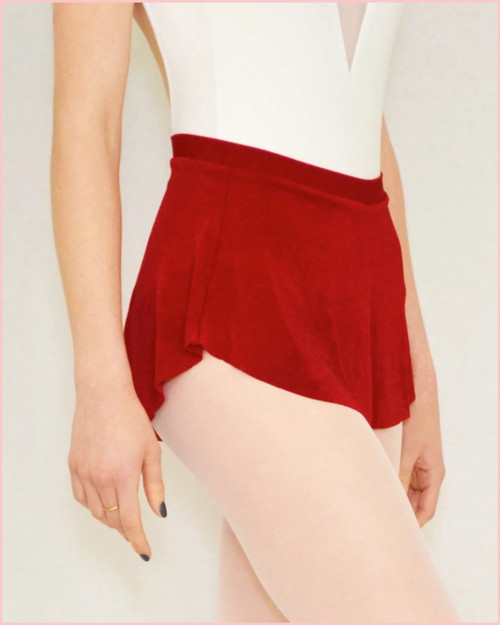 Bullet Pointe Skirt - Red