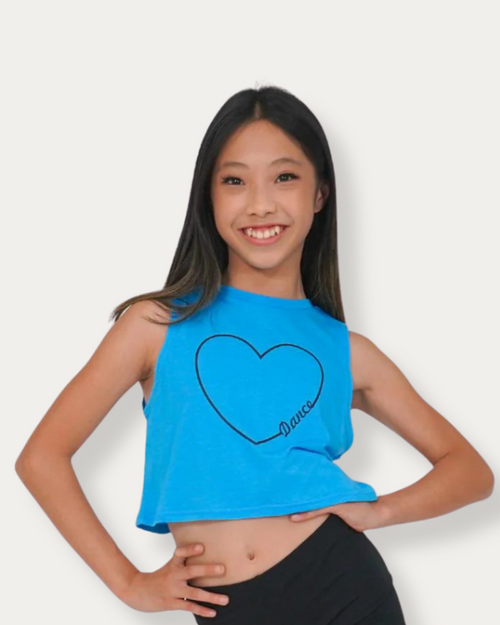 Heart Dance Top - Turquoise