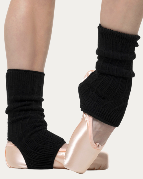 Suffolk 14"  Stirrup Leg Warmers - Black