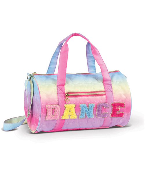 Quilted Hearts Rainbow Duffle