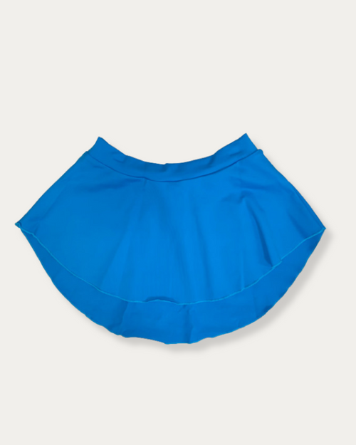 Microfiber Skirt - Girls - Sky Blue (Turquoise)