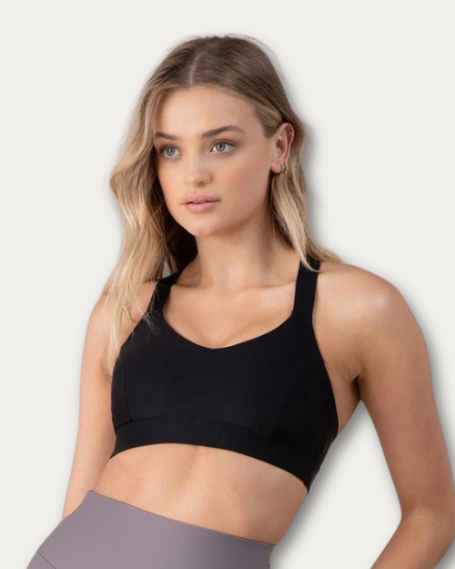 BLOCHsculpt Criss Cross Bra-Black