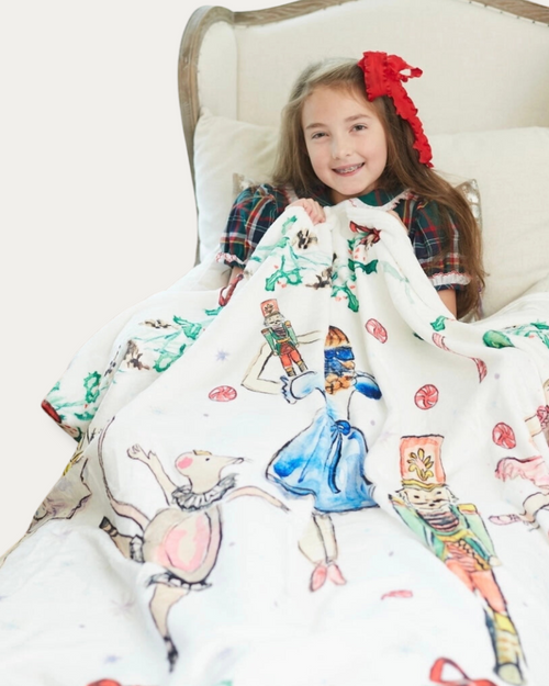 Nutcracker Minky Blanket