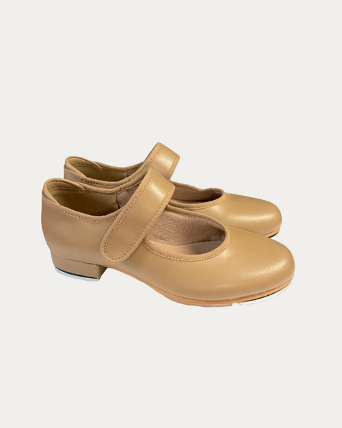 Bloch Girls Allie Velcro Tap Shoe - Bloch Tan