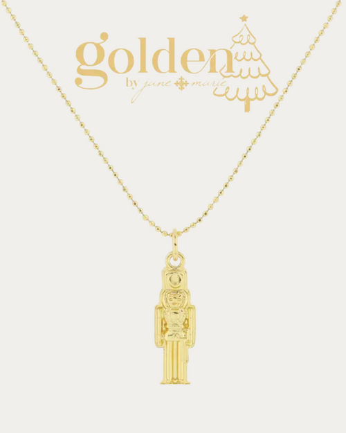 18K Gold Plated Nutcracker Necklace 18K Gold Plated Nutcracker Necklace