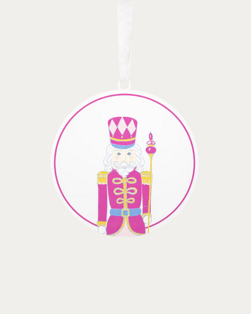 Candy Nutcracker 4" Galvanized Ornament Candy Nutcracker 4" Galvanized Ornament