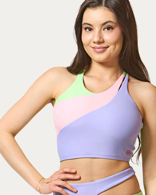 Dragonwing Daydream Crop Top - Lilac Fusion