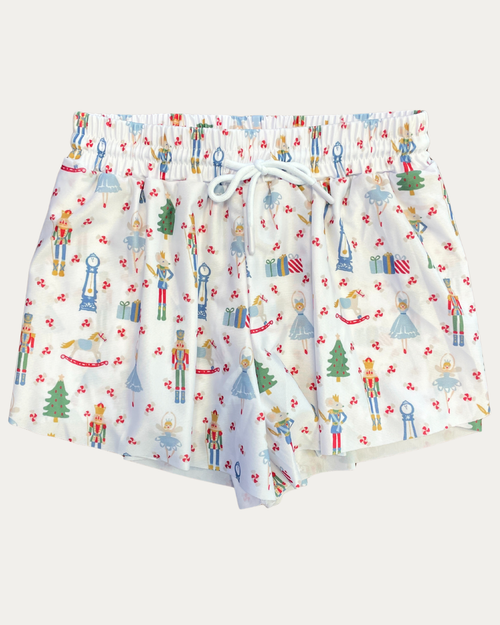 Nutcracker Snow Youth Flutter Shorts