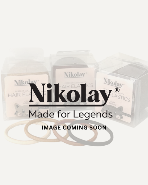 Nikolay Hair Elastic - pack of 15 - Light Brown