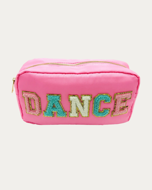 Varsity Letter "DANCE" Cosmetic Bag