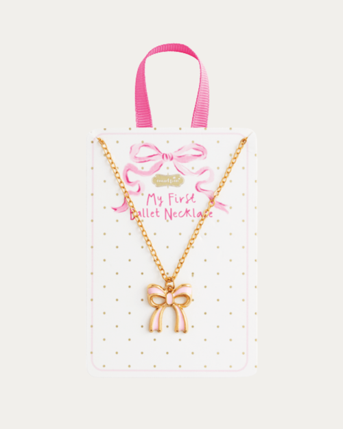 My First Ballet Necklace - Bow