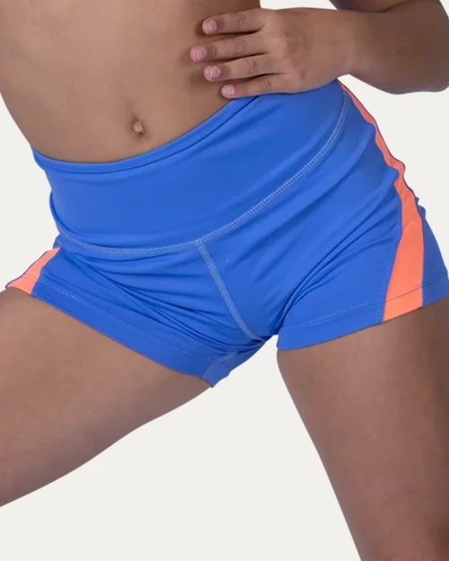 XoDanceCo Vibe Short - Neon Coral