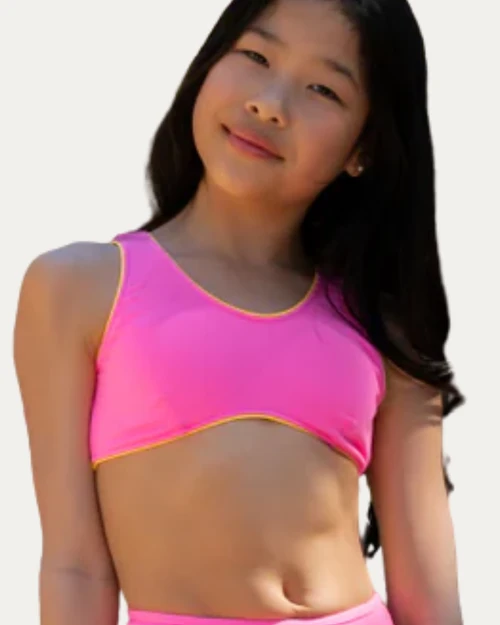 Honeycut Flyer Adult Top - Bubblegum & Sunshine